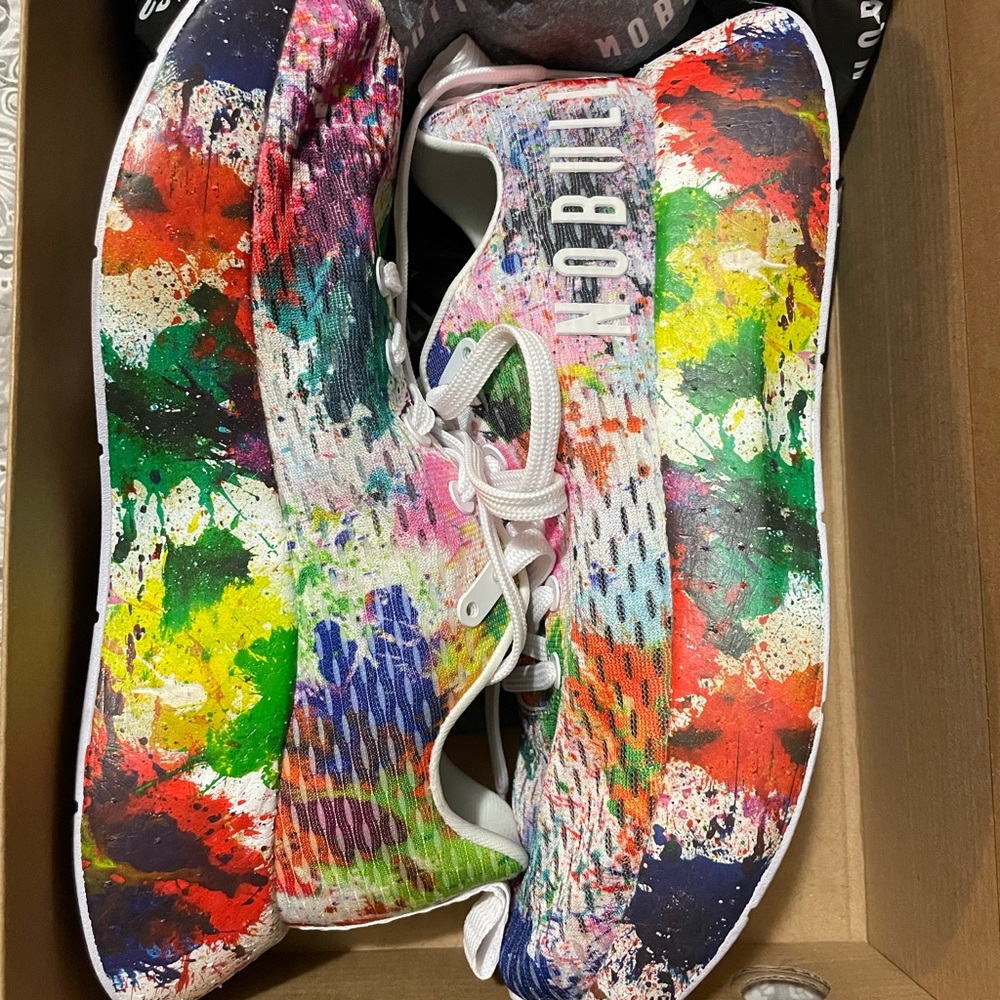 Men’s 8 NOBULL Runner + shoe. Multi-color